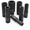 Impact Pneumatic Socket Torx Head 1/2" Drive Metric Metric Air 12 Point Socket Wrench Head Car Auto Truck Wrench Repair Too 1