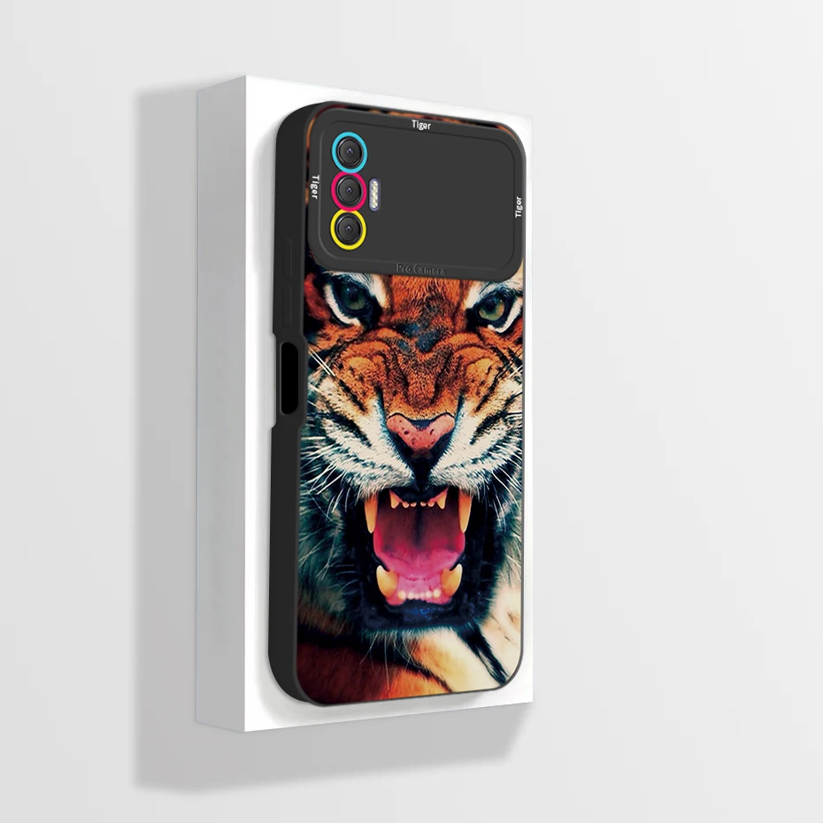 Artistic Liquid Silicone Soft Shockproof Phone Case Cover