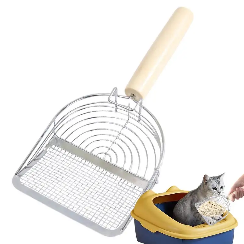 

Cat Litter Shovel Pet Cat Litter Tray Beach Shovel Cat Litter Shovel Cat Cleaning Supplies Hollowed Out Large Size Litter Scoop
