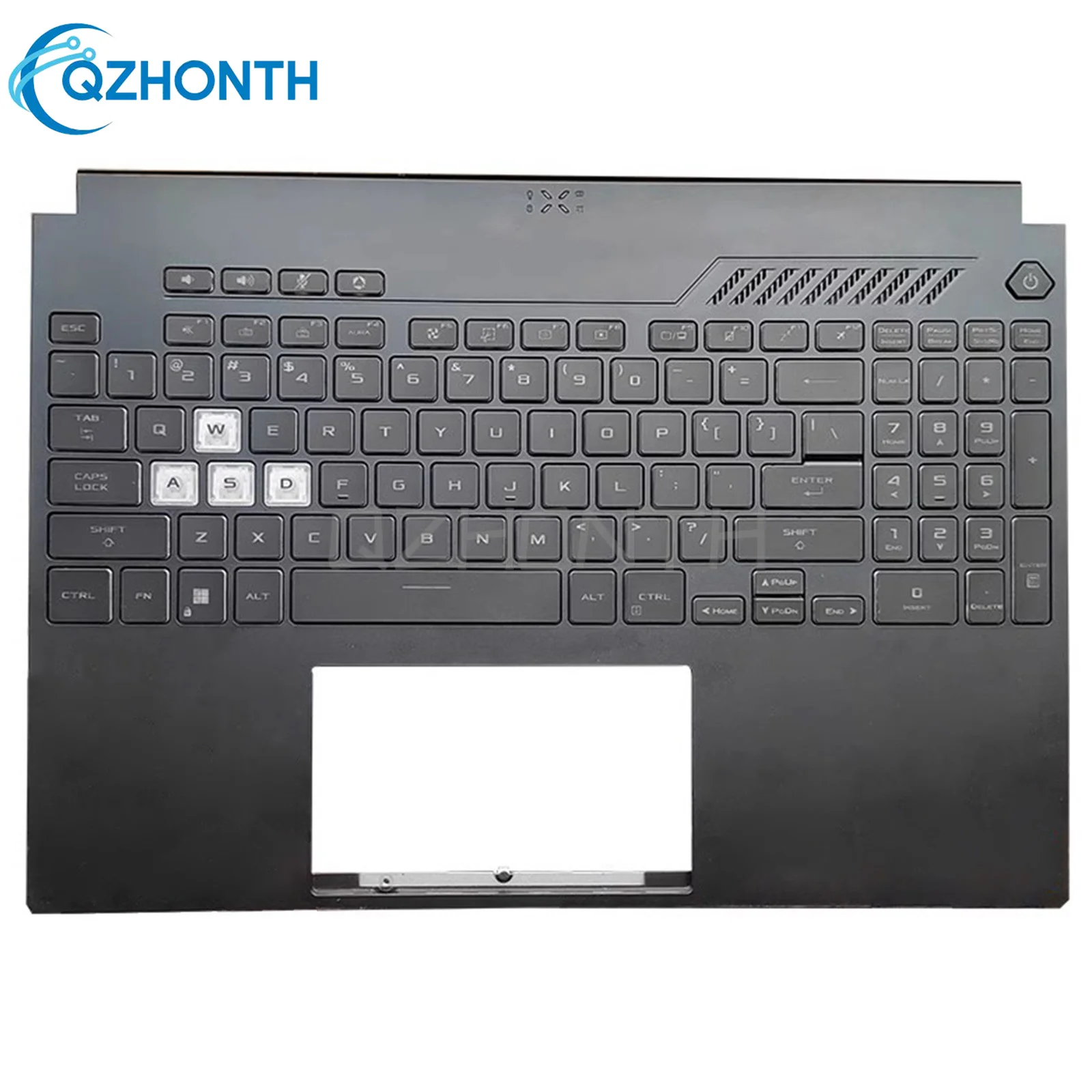 (2022 Year) Laptop For ASUS TUF Gaming FX507 FA507 FX507Z A15 F15 Palmrest Upper Top Case with US Backlit Keyboard
