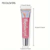 1PC Glitter Lip Gloss Moisturizing Fruit Lip Oil Transparent Fullness Lips Tint Soft Tube Makeup Lip Beauty Care 6