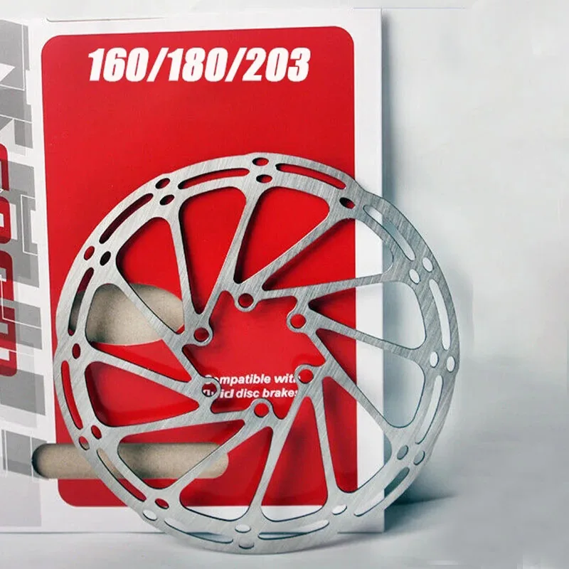 

Ротор дискового тормоза SRAM 160 мм 180 мм 203 мм для велосипеда, ротор из нержавеющей стали для дорожного и горного велосипеда, тормозные роторы с ...