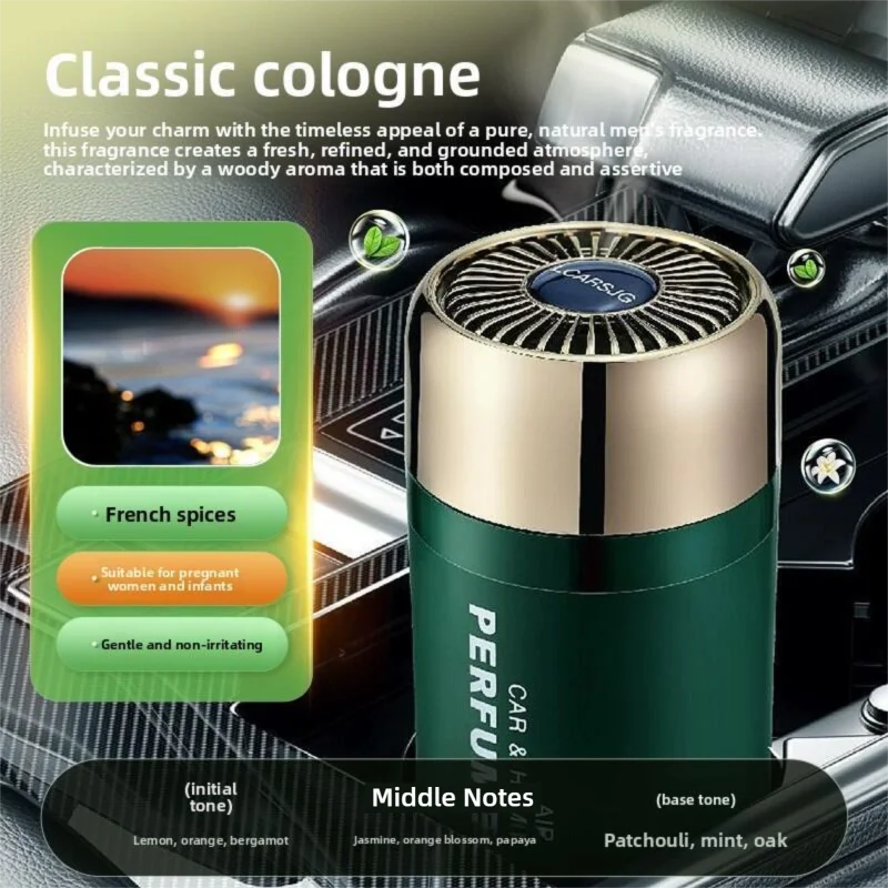 kufire | Gardenia Scented Solid Car Fragrance Odor Eliminator
