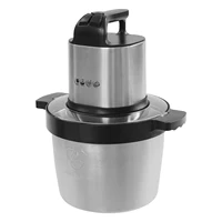Hachoir électrique 1500 W, robot de cuisine 6,5 L pour viande, légumes, fruits – 3 vitesses, lames en acier inoxydable, facile à nettoyer 1