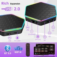 T95Z plus Smart TV Box Android 12 8K Ultra HD Media Player WiFi6 BT 5.0 Allwinner H618 Multilanguage Set Top Box Supports Google - Image 6