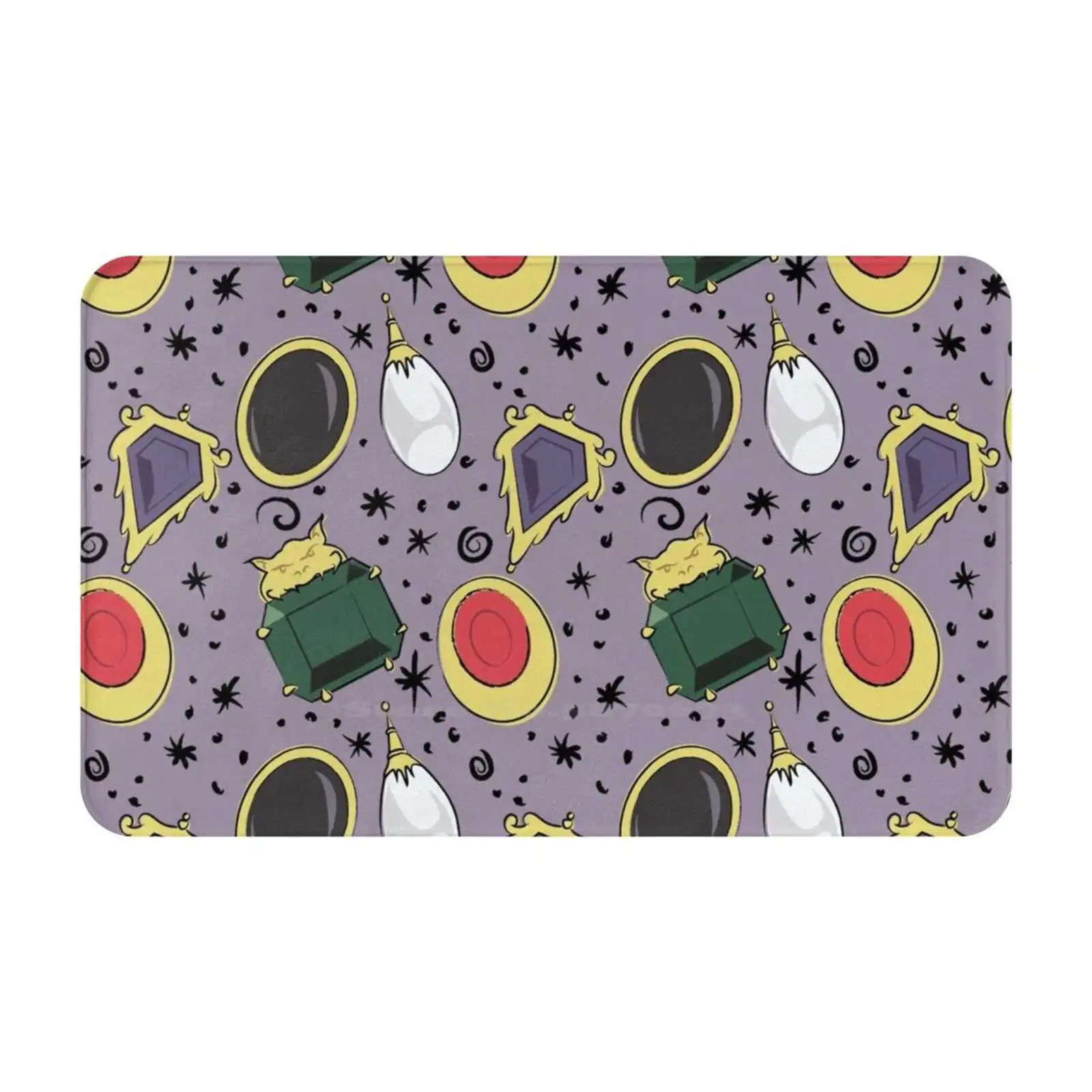 The Power Of Five Soft House Family Tappetino Antiscivolo Tappeto Vintage Moxen Mox Ruby Mox Jet Mox Emerald Mox Pearl Mox Sapphire