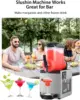 Commercial Slushie Machine, 12L Frozen Drink Margarita Machine Smoothie Slushy Maker Stainless Steel for Restaurant Bar Party 6