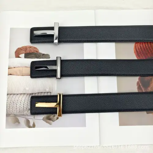 High Quality Business Men Belt Luxury Brand Designer famous Leather Belts for men Jeans Strap Male Metal Buckle work belt - Image 4