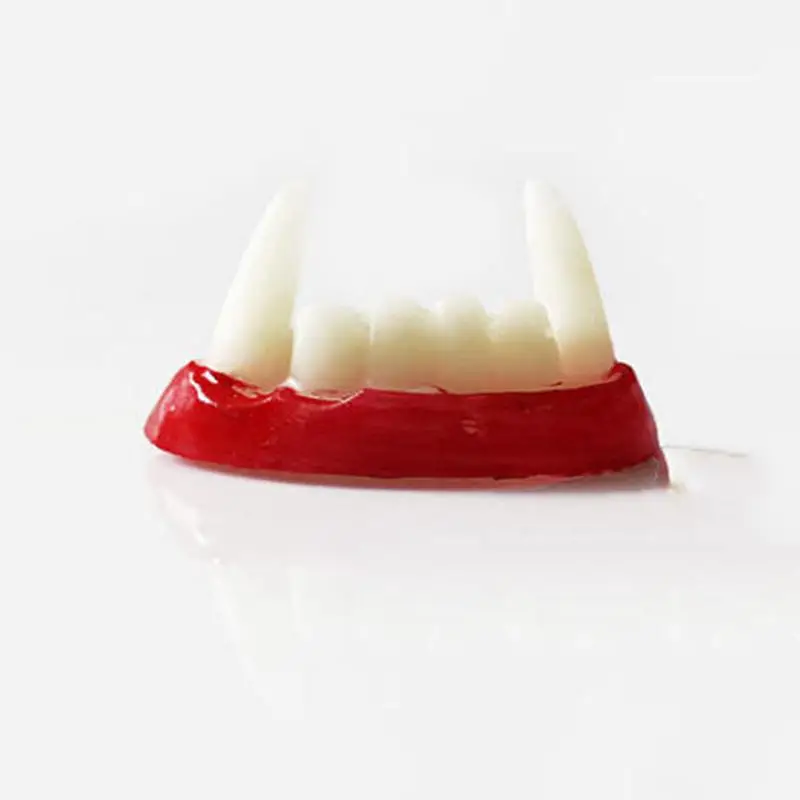 Spooky Vampire Dentures for Halloween Parties and Pranks