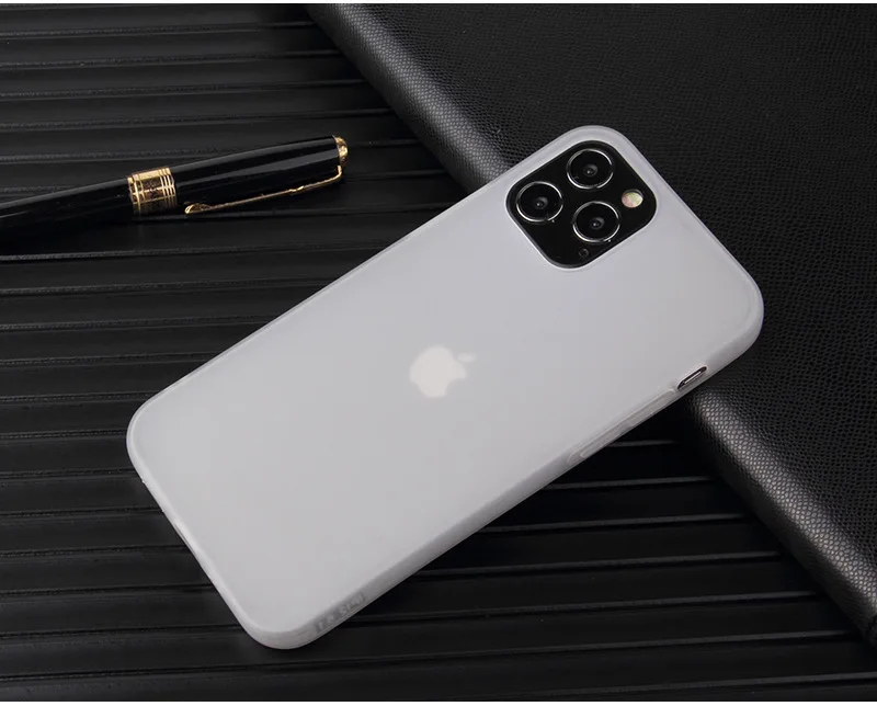 Matte Light Pink Soft Silicone TPU Phone Case