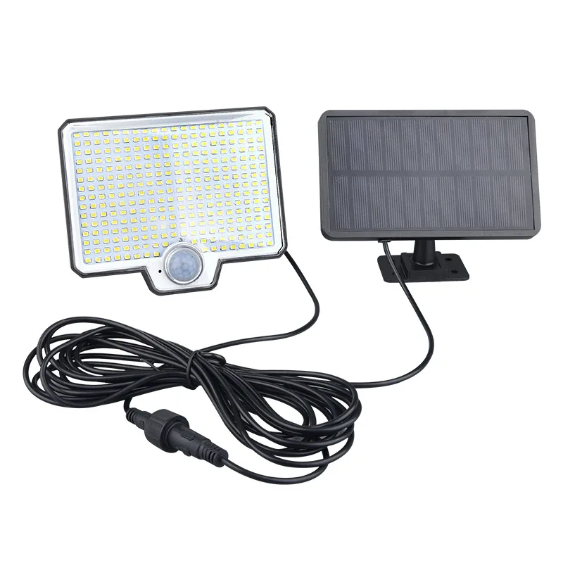 294 LED Solar Light Outdoor Super Bright Motion Sensor Solar Strong Power LED Garden Wall Lamp IP65 Waterproof 3 Working Mode