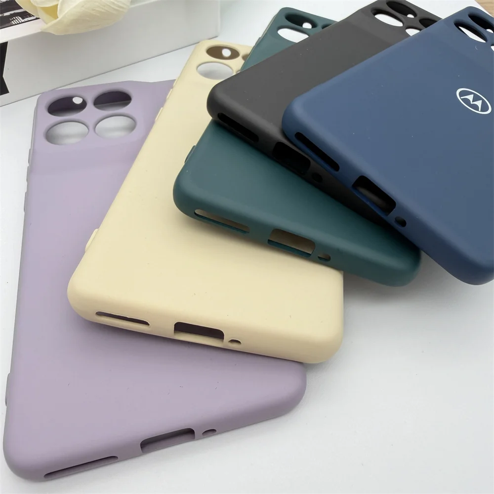 Premium Soft Silicone Shockproof Phone Back Cover - TPU Protective Shell