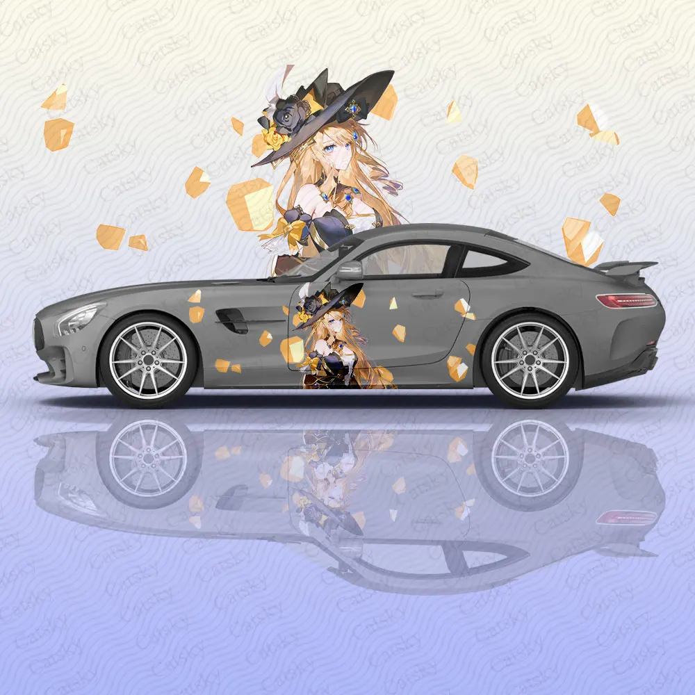 

Виниловые наклейки на автомобиль Navia с изображением девушки из аниме, цветов, наклейки на автомобиль, наклейки на внедорожник, графические наклейки, универсальный размер, наклейки на корпус автомобиля