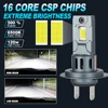 Dream Chaser H7 LED Headlight Bulb Mini Wireless 60W 20000LM 6500K for Car Headlamp Auto Diode Lamps H7 Turbo Led 12V Automobile 2