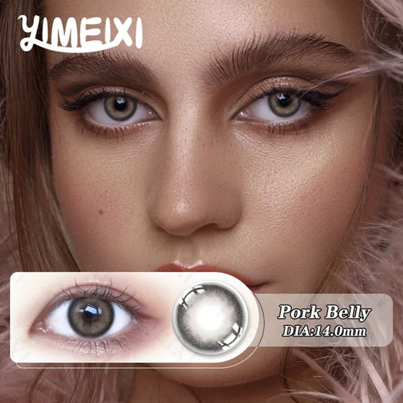 Yimeixi 10pcs(5pair) Colored Lenses For Eyes New Style Myopia