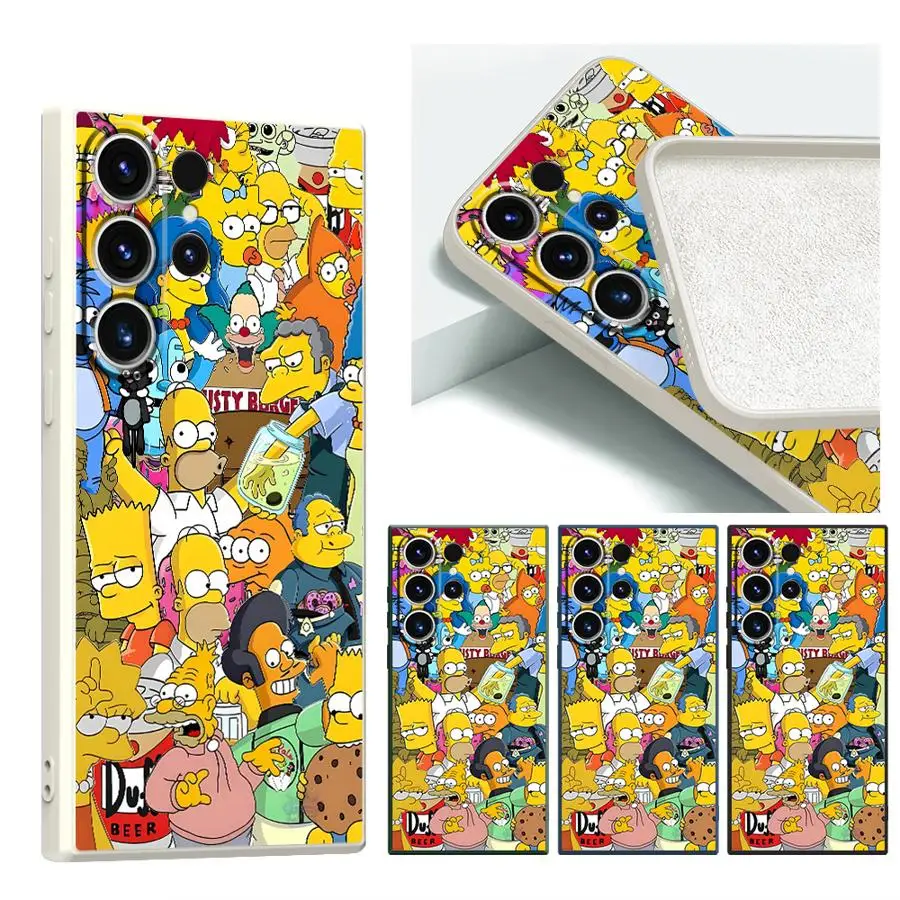 Simpsons Cartoon Phone Cover Case