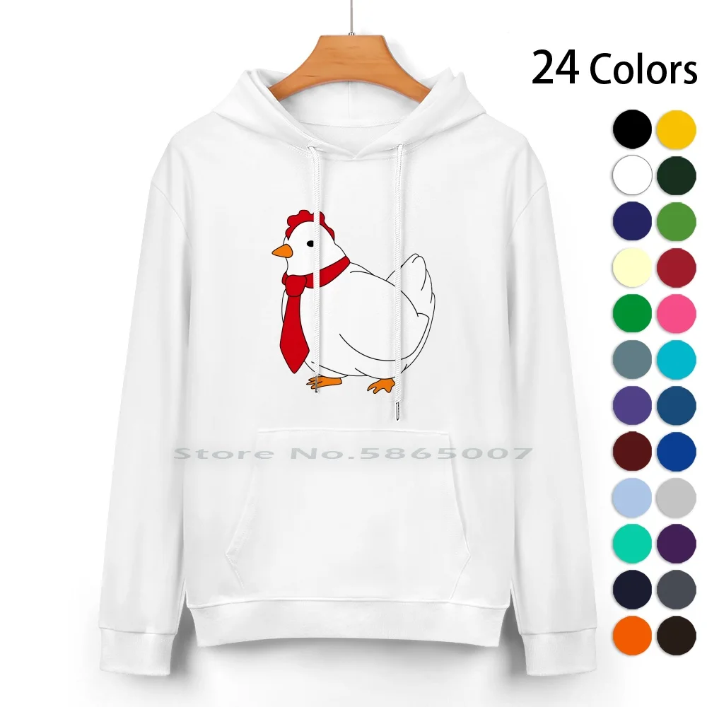 

Hen Tie Hentai Pure Cotton Hoodie Sweater 24 Colors Tie Hentai Anime Chicken 100% Cotton Hooded Sweatshirt For Women Men Unisex