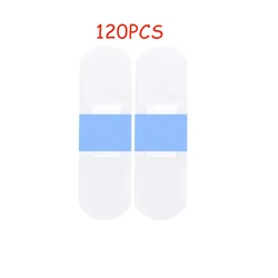 Waterproof Transparent Hemostatic Band - Aids - 120 Pack | Invisible, Breathable, Anti - Wear - 120pcs (Transparent)