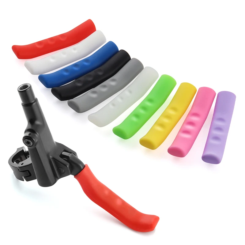 MUQZI 1pair Bicycle Brake Handle Lever Silicone Sleeve Cover MTB