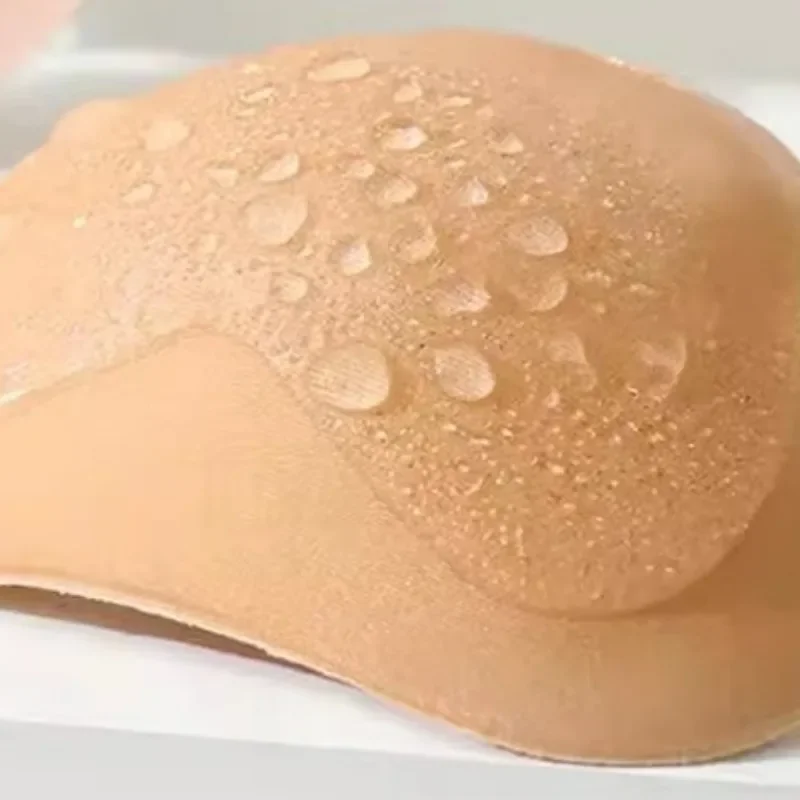 Sponge Silicone Bra for Women Bikini Triangle Chest Pad Underwear Supporting Breast Pads Sexy Bras Lingerie Thick Nipple Cover