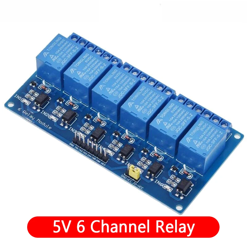 relay module 5v 12v 1 2 4 6 8 way 1 2 4 6 8 channel relay module with optocoupler for arduino