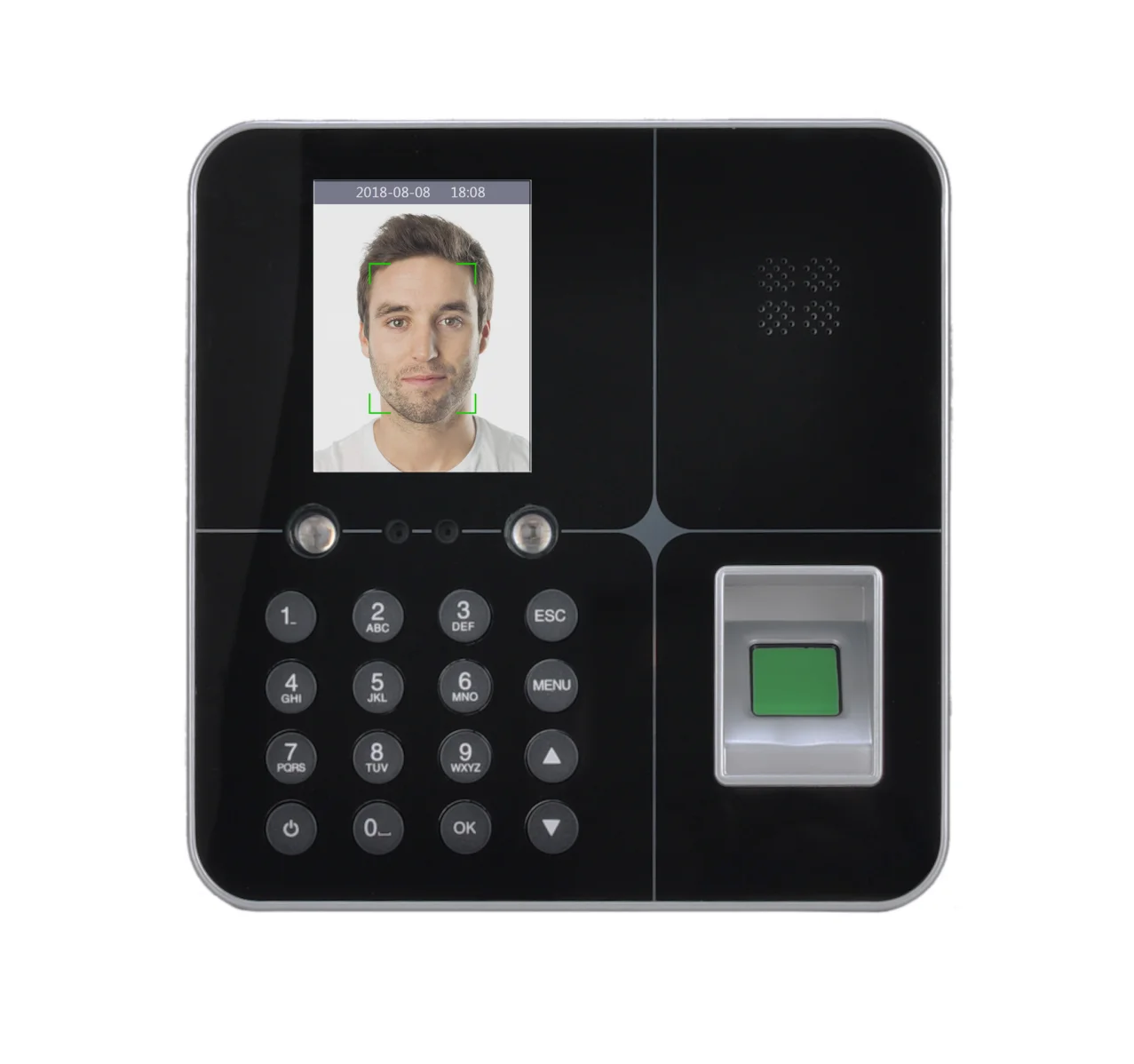 2.8Inch Dual Camera Face&Fingerprint TA18 Time Attendance Machine