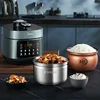 Midea High Pressure Cooker 5L Automatic Intelligent Rice Cooker 2 Inner Pots with Steamer Electric Pressure Cooker Multicooker 1