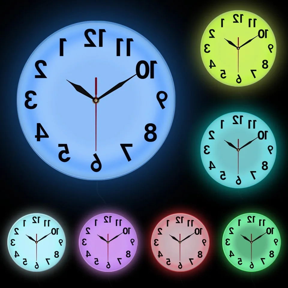 Orologio rotondo da parete | vintage anni 70 | prodotto in Italia | design Bino - Italia