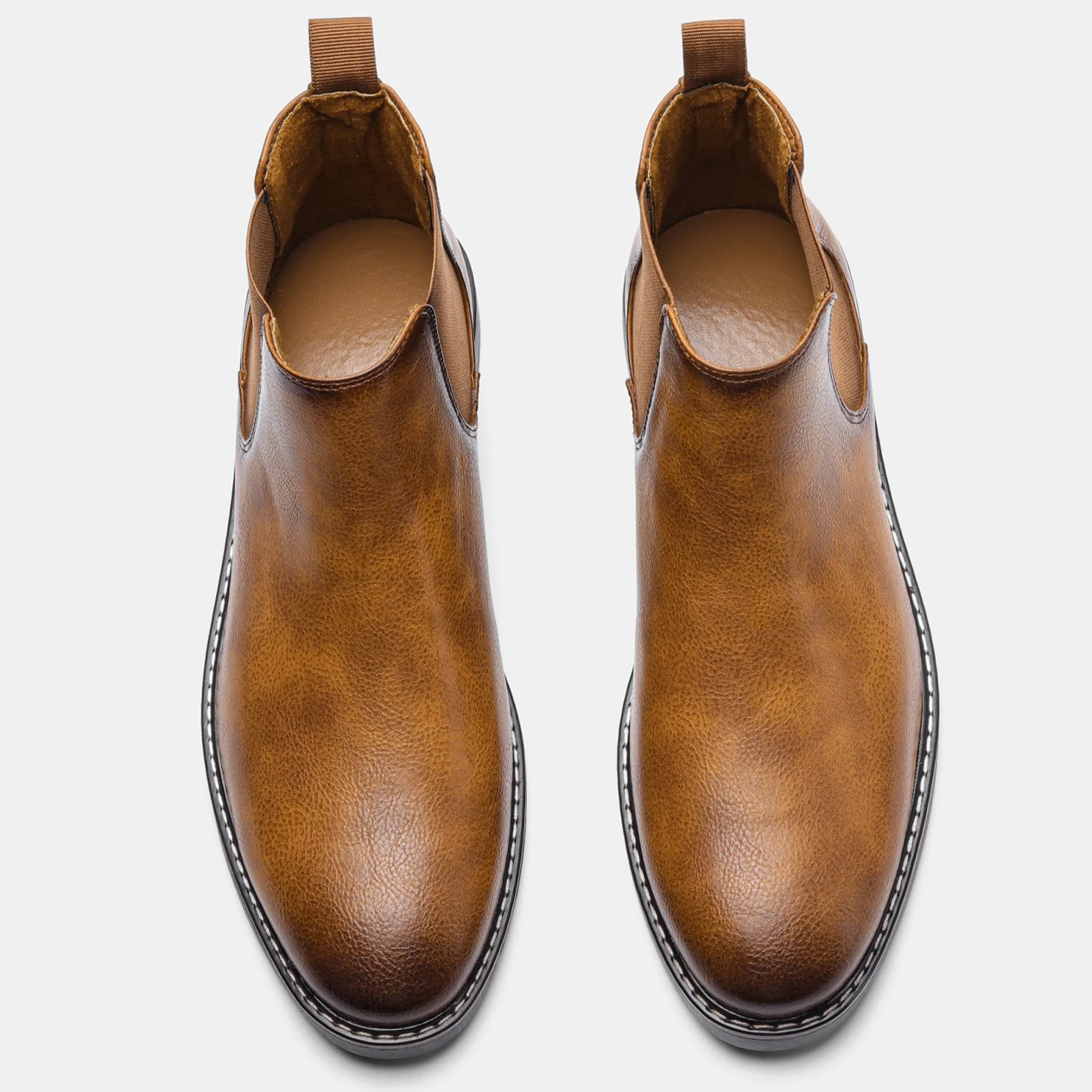 40-46 Men Retro Chelsea Boots Comfortable Leather