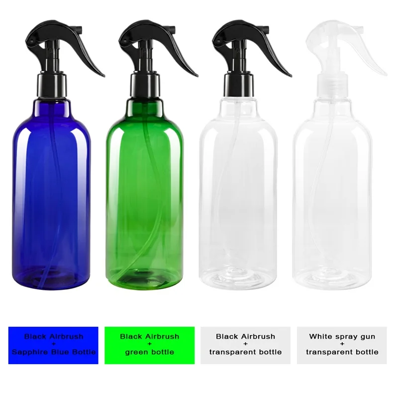 

500ML Plastic Spray Empty Refillable Bottles Trigger Sprayer Essential Oils Aromatherapy Perfume Portable Bottle Travel Home