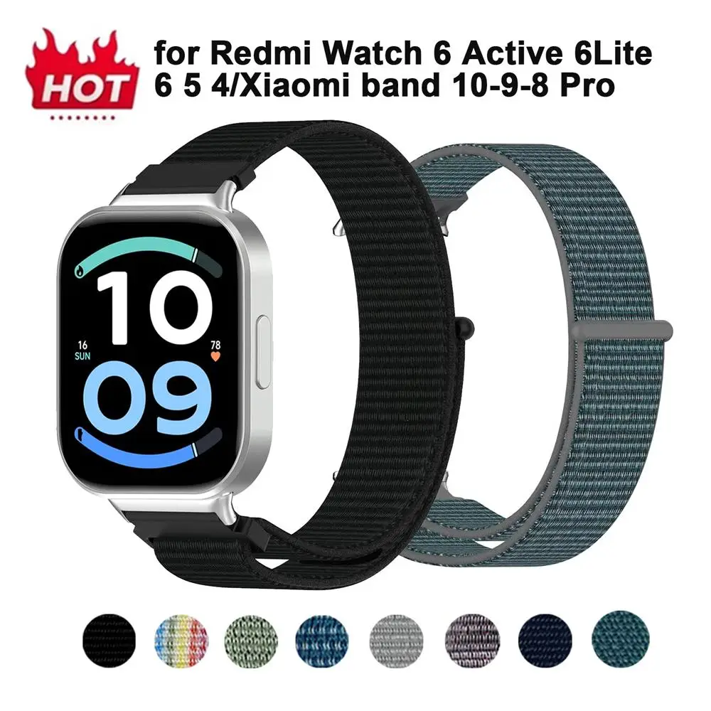 Durable Nylon Sport Strap Wristband for Smart Watches and Fitness Bands