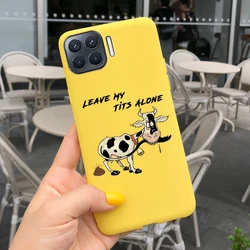 Unique Painted Soft Silicone Phone Case - Artistic Design Protective Cover and Bumper for Oppo Reno4 F (Yellow 1685)