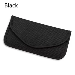 Universal Car Key Signal Blocker Pouch - RFID Faraday Shield for Anti - Theft Protection (Black)