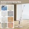 Spray Mop Broom Set Magic Flat Mops for Floor Home Cleaning Tool Brooms Household with Reusable Microfiber Pads Rotating Mop 6