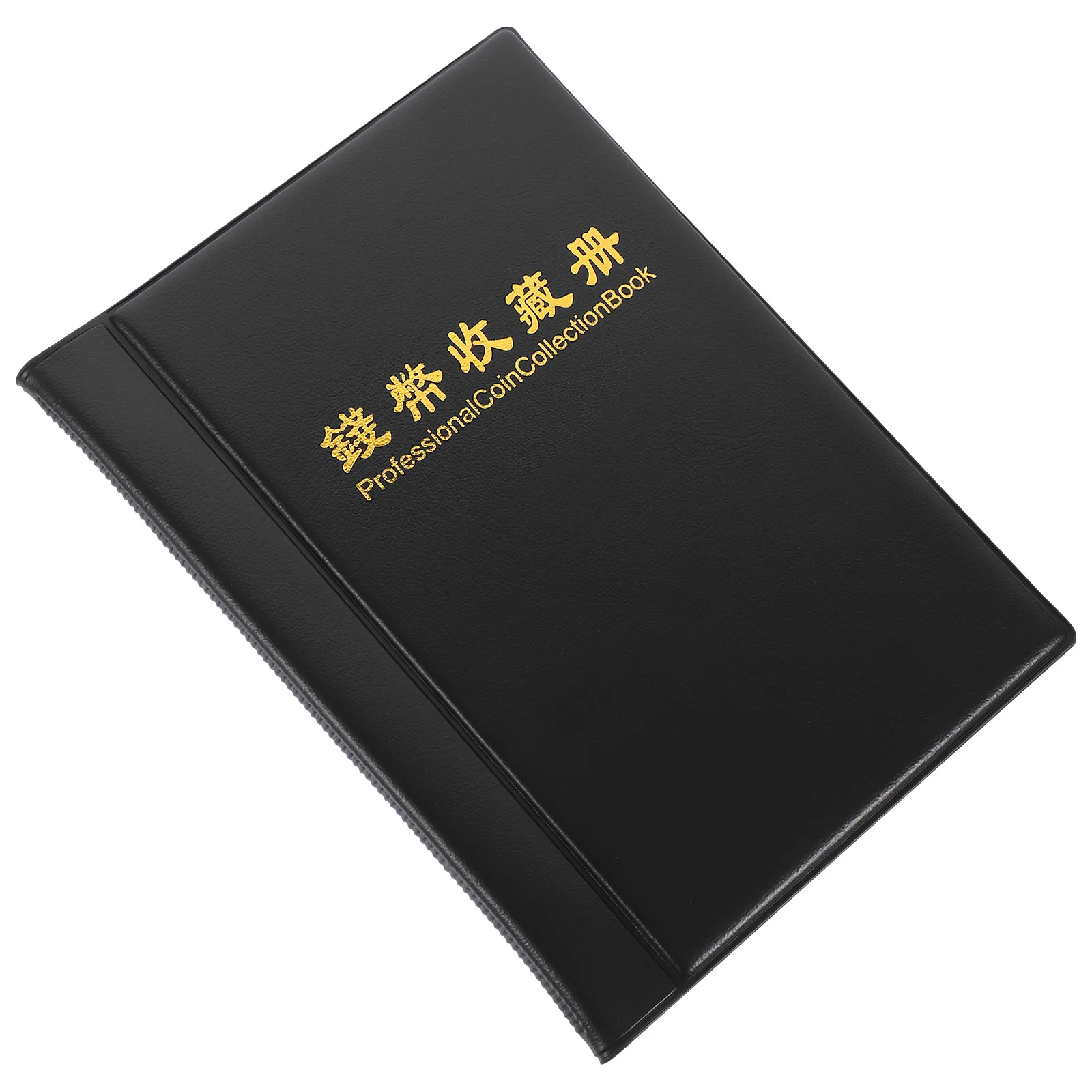 

Coins Collection Book Commemorative Rose Black Storage Album Versatile Pocket Decorate Organizer Collector