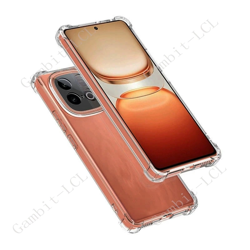 Original Soft TPU Anti-Fall Protective Back Cover