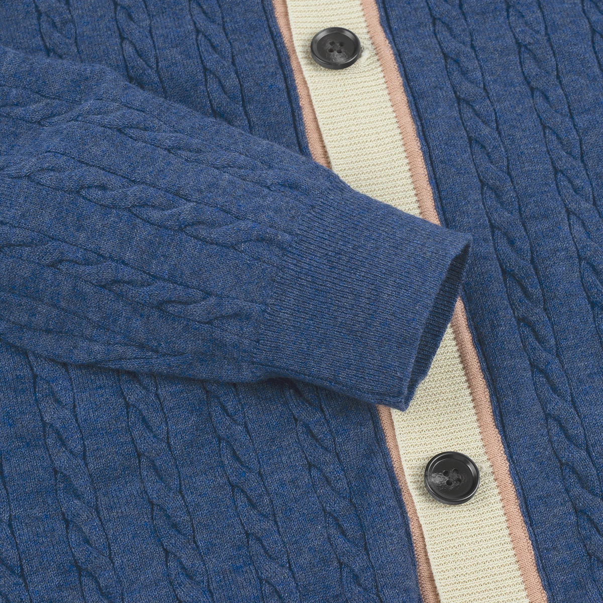 ボッケリーニ：クレメンティーナ（２枚組） Hellen&Woody Men's Spring and Autumn NewTwist Rope Cardigan