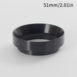 Magnetic Coffee Dosing Ring Funnel for Espresso Machines - Barista Tool Accessory (Black 51mm)