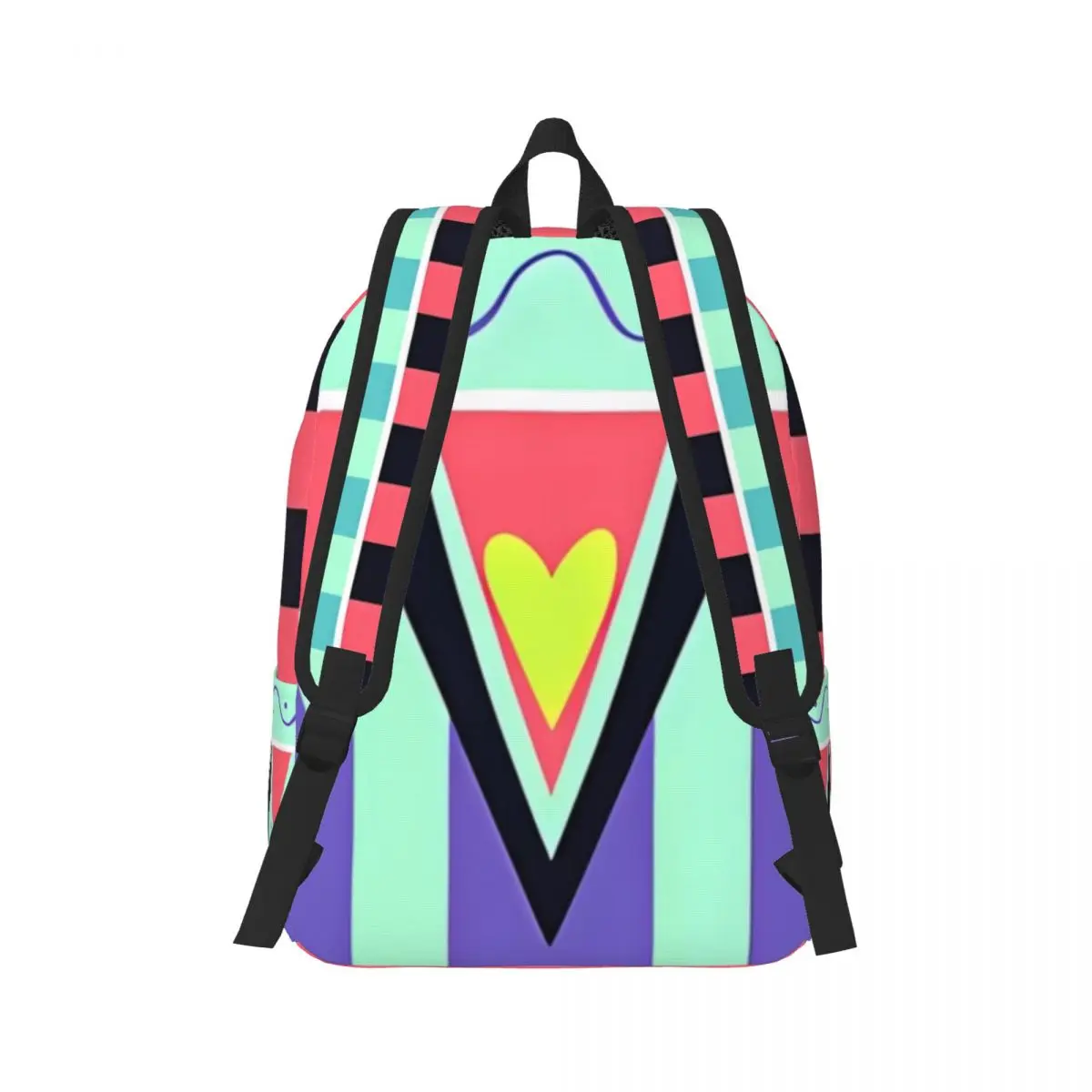 Fashionable and versatile H-Hazbin H-Helluva Boss Fizzarolli backpack, for both men and women, showcasing individual charm 3