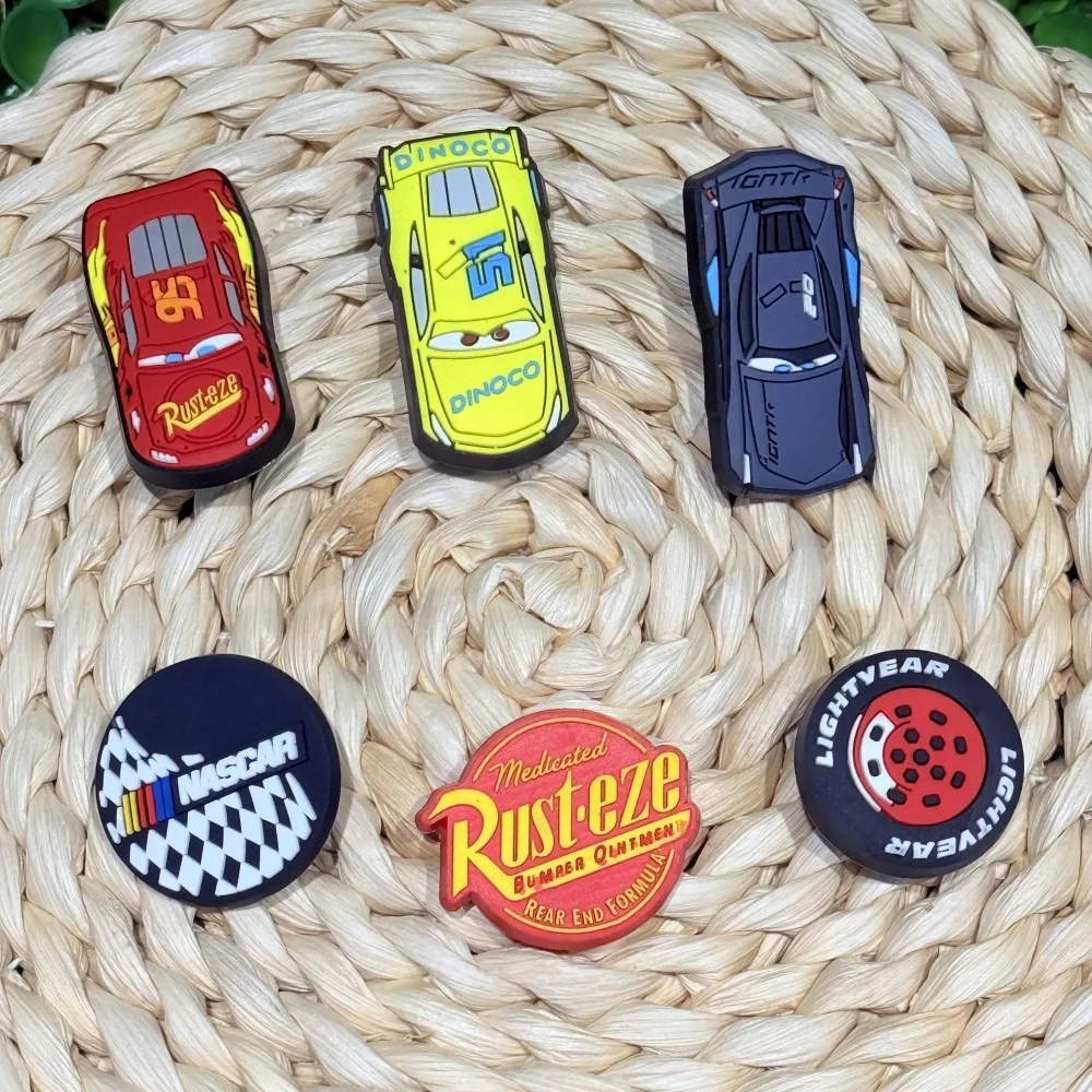 Car Shoe Charms For Crocs Accessorie Car Decorations Boys Girls Kids Women Teens Christmas Gifts Birthday Party Favors Pins