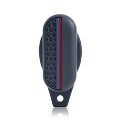 Premium Silicone Motorcycle Key Shell Remote Control Protective Cover (Black)