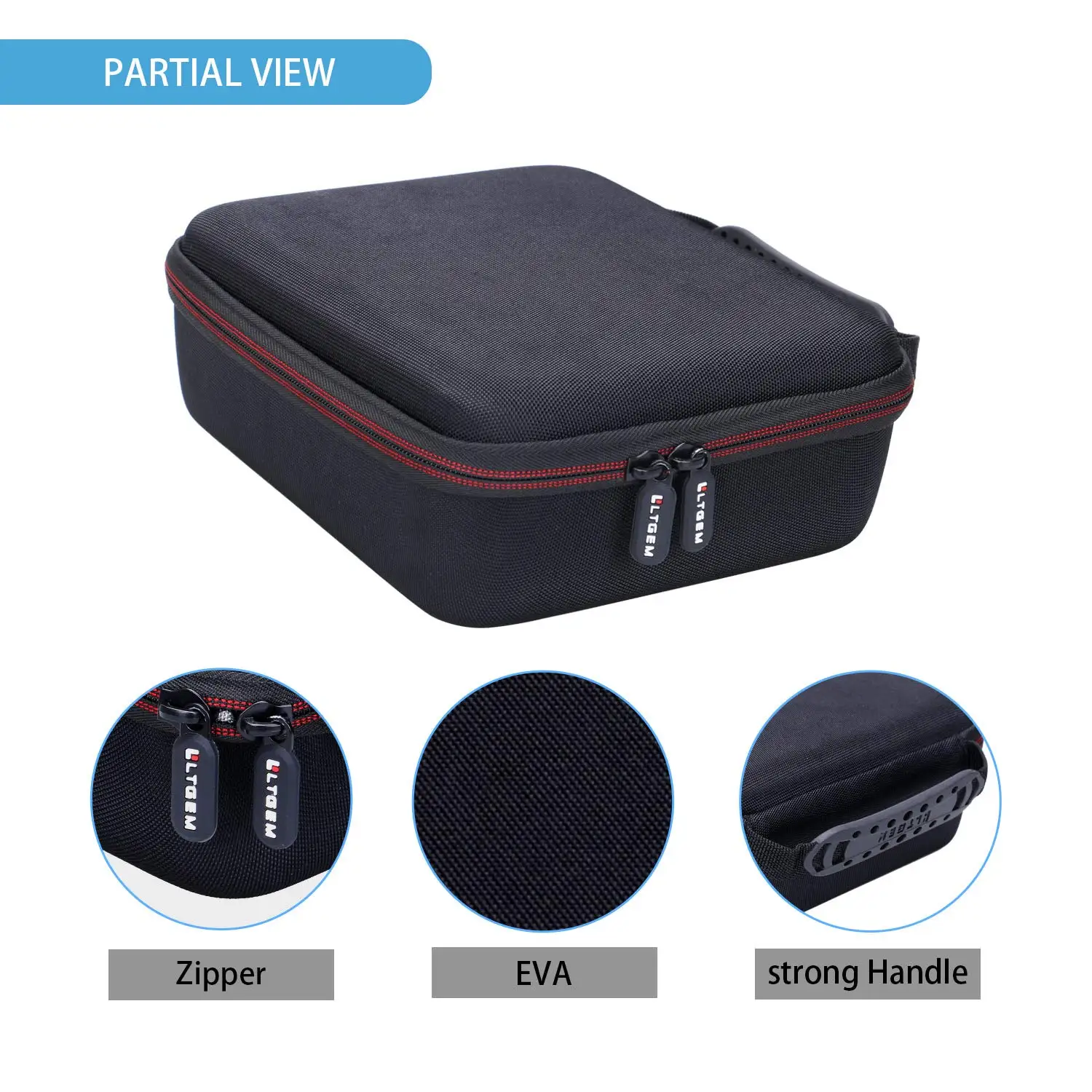 Carrying Hard Case for Wahl Professional 5-Star Cord/Cordless Magic Clip #8148