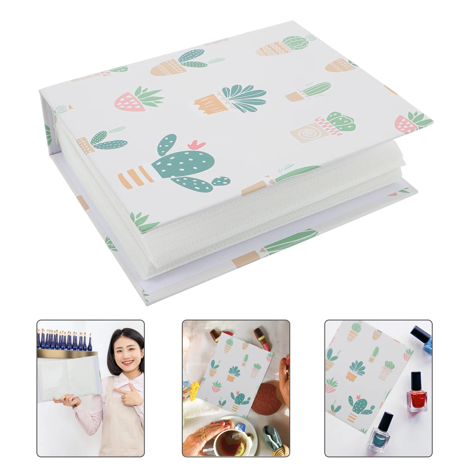 

Альбом для фотографий, наклейки для ногтей, брошюра с наклейками, картонные крафт-бумажные принадлежности