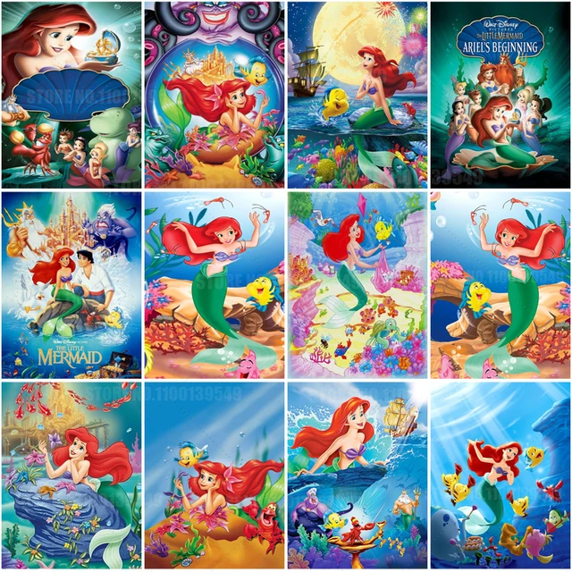 Disney The little Mermaid - 5D Diamond Painting 