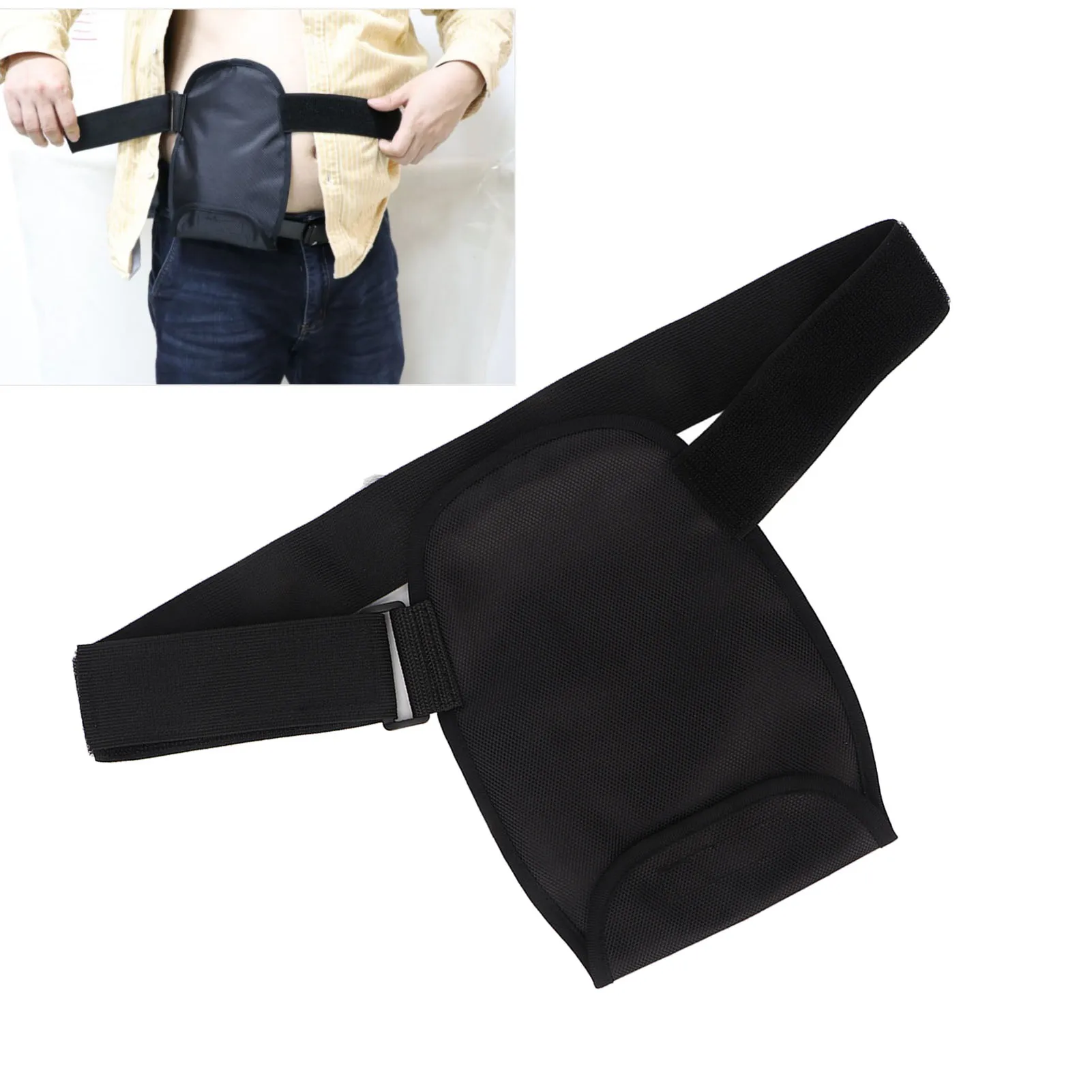 Colostomy Bag Cover Waterproof Adjustable Portable Universal Stretchy Ostomy Pouch Cover for Stoma Urostomy Ileostomy Pouch Bag 2