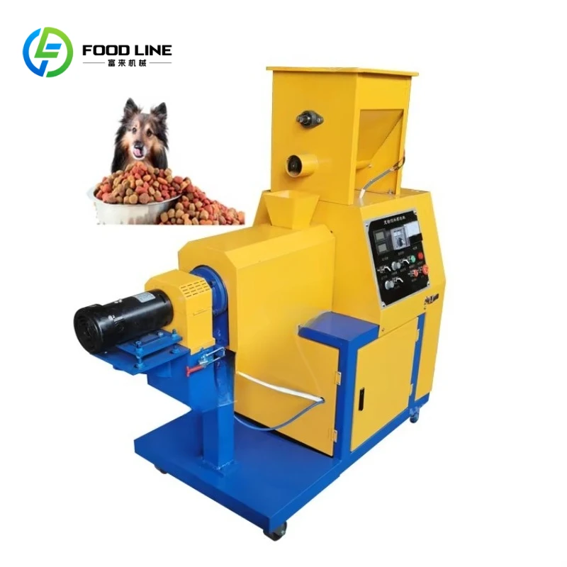 Stainless steel dog cat fish feed pet food extruder, small pet dog food maker 1