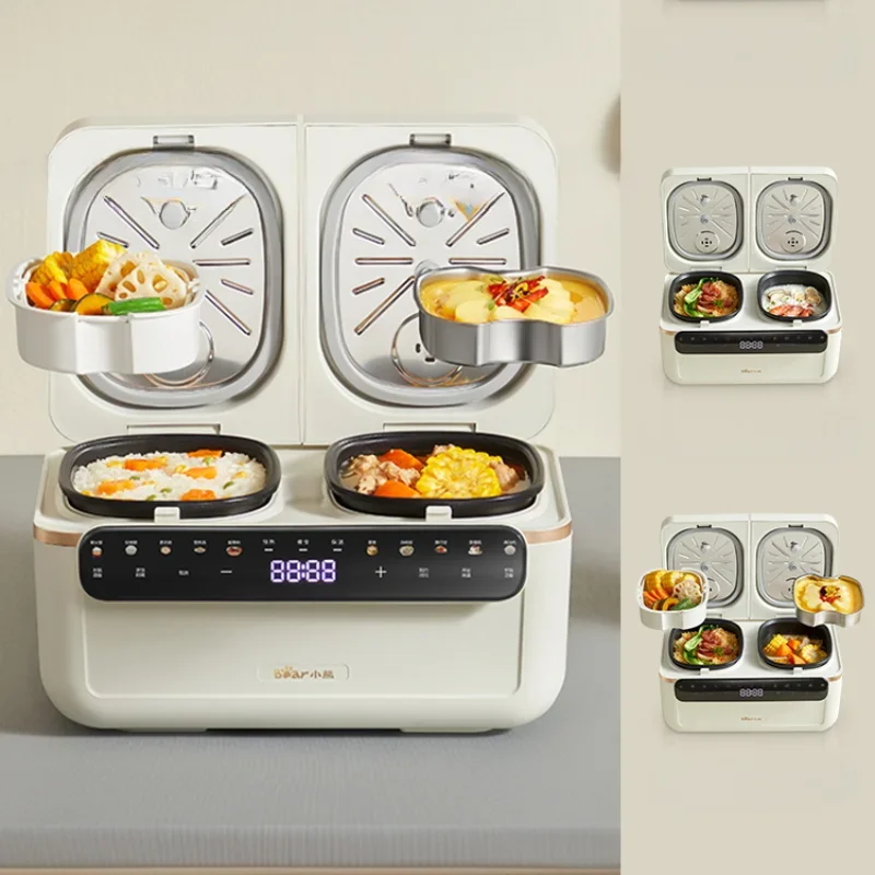 Rice Cooker Double-Liner  New Homehold Multi-Function Rice Cooker Pressure Dual-Use Integrated  Food Truck  Cooker 3