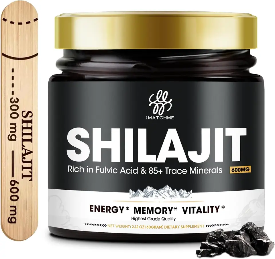 Pure Himalayan Organic Shilajit Resin Gold Grade