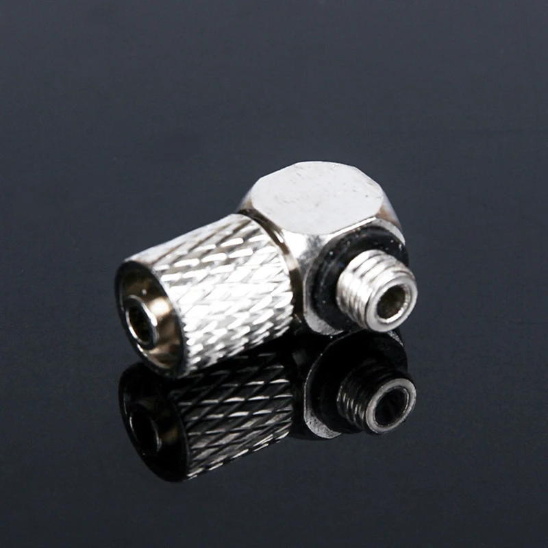 5Pcs Male Thread M3 M4 M5 M6Mini Pneumatic Pipe Connector Screw Through Quick Fitting Fast Twist Joint Air Tube OD 3mm 4mm 6mm