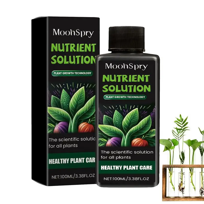 

Plant Nutrients 100ml Plant Nutrient Solution Natural Liquid Fertilizer and Plant Growth Enhancer for Soils Plants Hydroponic